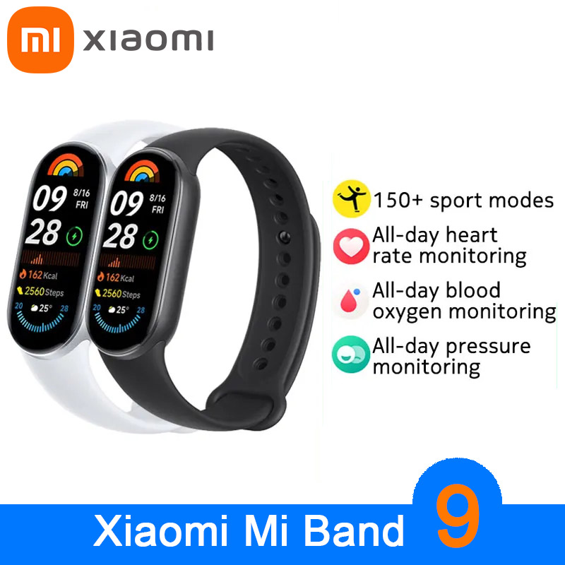 Health Wellness Bracelet - Xiaomi Mi Band 9 AMOLED Scherm
