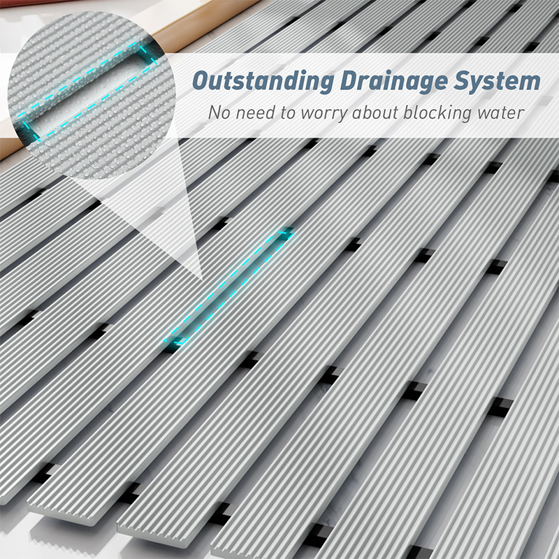 Eifloy Pvc-Douchematten Antisl - Bamboo Bath Mat recensie en prijs