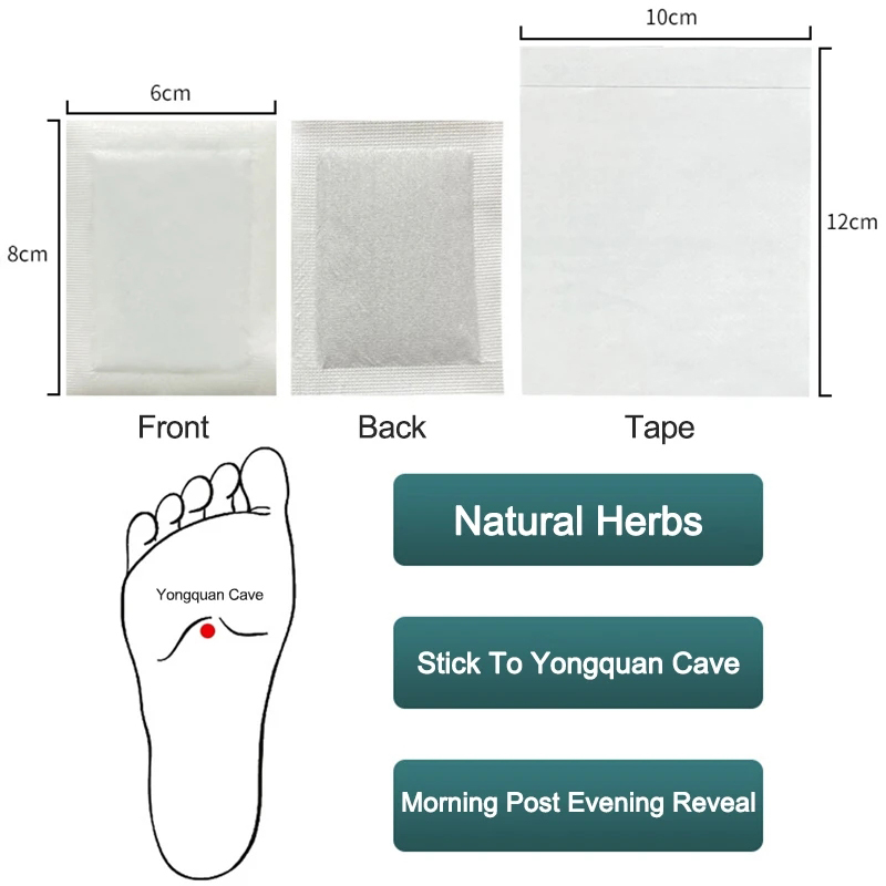 10pc Detox Voet Patch Anti-Zwe - Detox Foot Patch recensie en prijs