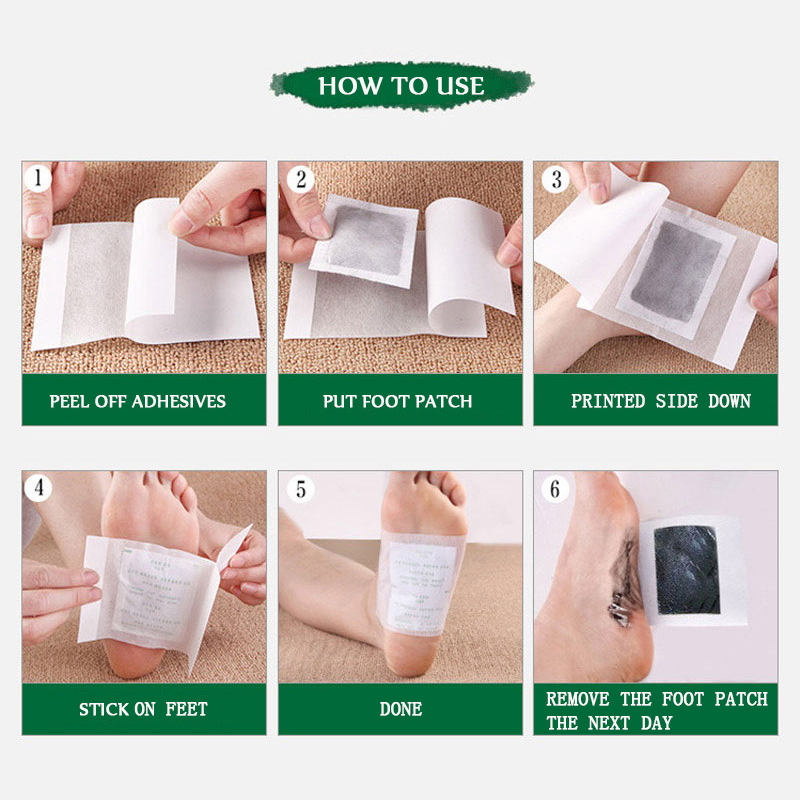 10pc Detox Voet Patch Anti-Zwe - Detox Foot Patch recensie en prijs