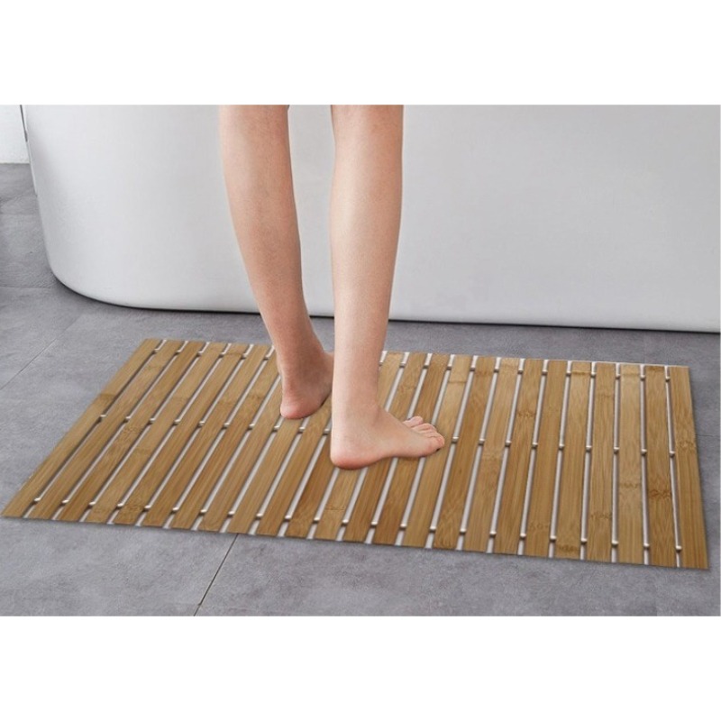 40 x 120 cm grote bamboe badma - Bamboo Bath Mat recensie en prijs