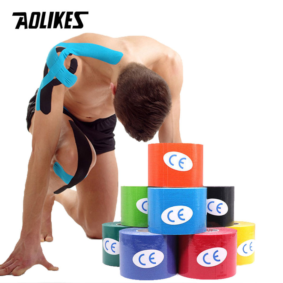 AOLIKES 2-maat Kinesiologietap - Sports Taping Precut recensie en prijs