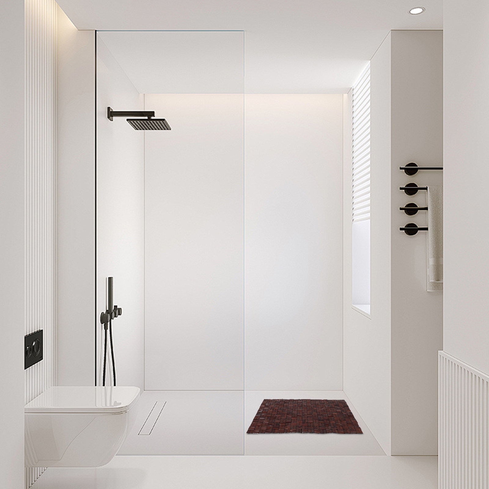 Opvouwbare bamboe antislip bad - Bamboo Bath Mat recensie en prijs