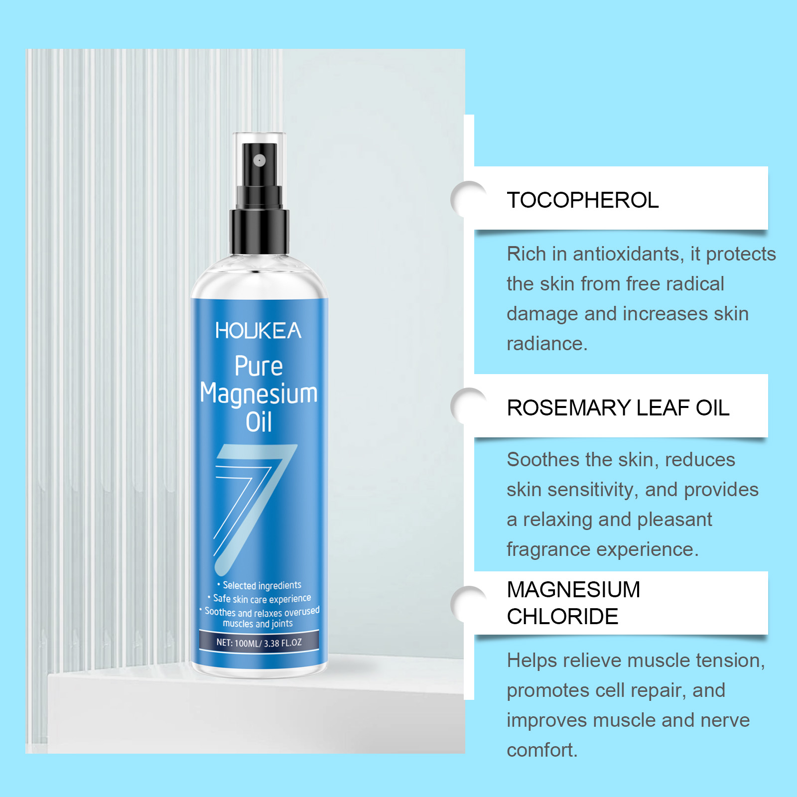 Pure magnesiumolie, in sprayvo - Bath Salts Magnesium recensie en prijs