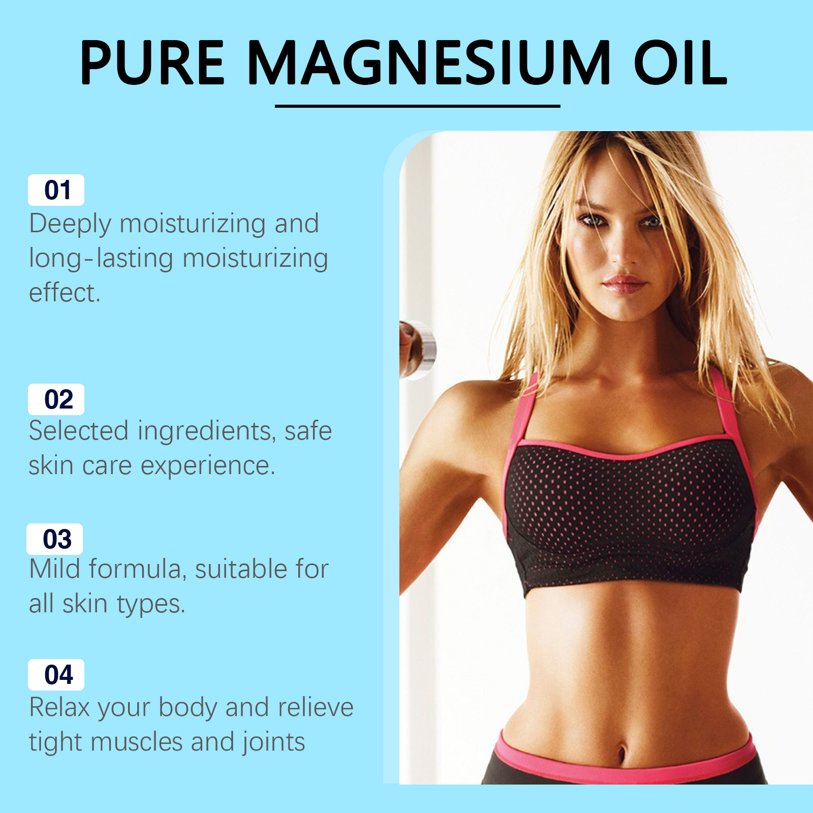 Pure magnesiumolie, in sprayvo - Bath Salts Magnesium recensie en prijs