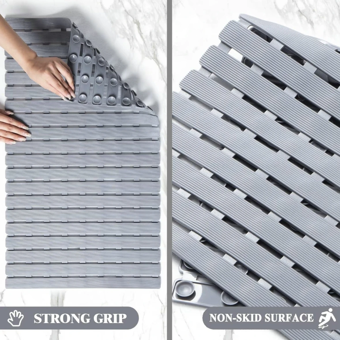 1pc badmat antislip, douchemat - Bamboo Bath Mat recensie en prijs